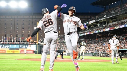 Baltimore orioles vs san francisco giants match player stats