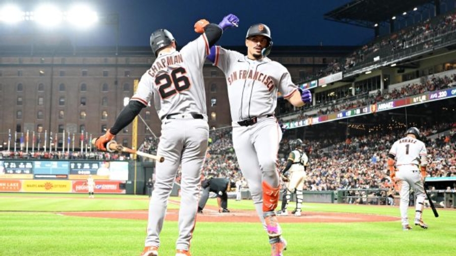 Baltimore orioles vs san francisco giants match player stats