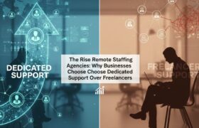 The Rise of Remote Staffing Agencies: Why Businesses Choose Dedicated Support Over Freelancers
